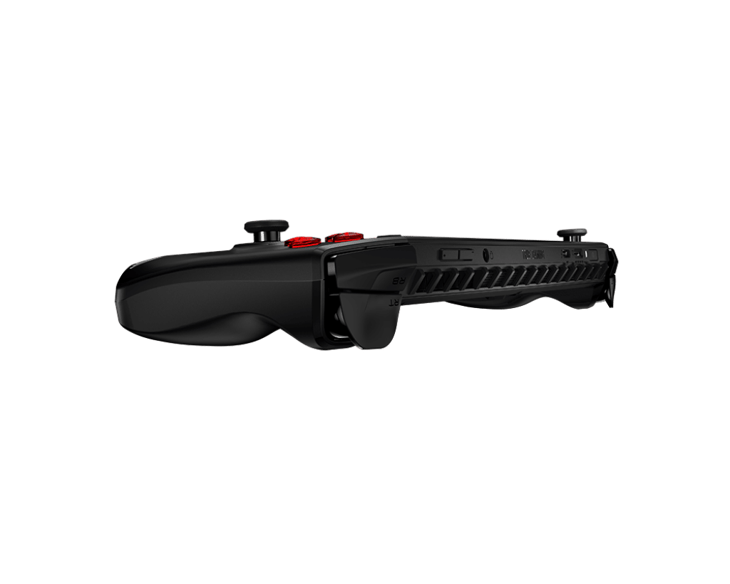MSI Claw Handheld Gaming Device side angle